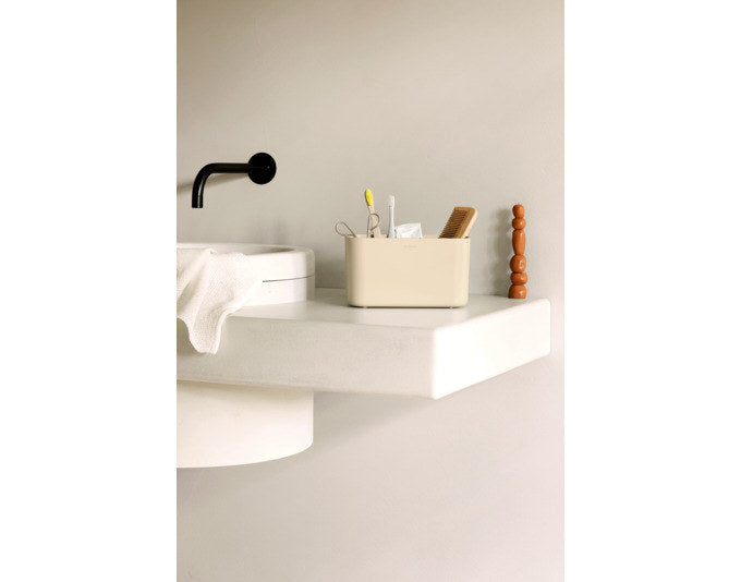 BRABANTIA Bad Organizer ReNew soft beige in Soft beige, Weiss präsentiert im Onlineshop von KAQTU Design AG. Badzubehör ist von BRABANTIA