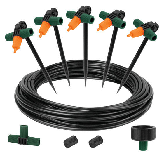 SIENA GARDEN Bewässerungsstarterset Tropfer 10-teilig für Pflanzgefässe in präsentiert im Onlineshop von KAQTU Design AG. Bewässerungssysteme ist von SIENA GARDEN