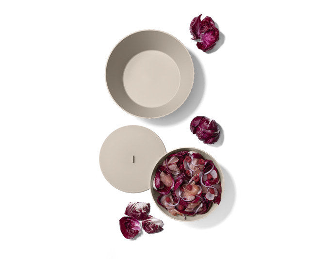 BLIM PLUS Schüssel Nettuno Gr. L ø 25 cm H 12 cm grau in Moka grey, Grau präsentiert im Onlineshop von KAQTU Design AG. Schale ist von BLIMPLUS