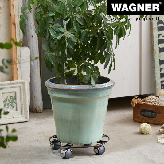WAGNER Pflanzenroller GH 0938 ø 30 cm in Schwarz präsentiert im Onlineshop von KAQTU Design AG. Pflanzenroller ist von WAGNER