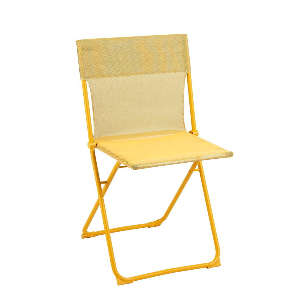 LAFUMA Klappsessel Balcony miel in Miel, Gelb präsentiert im Onlineshop von KAQTU Design AG. Liegestuhl ist von LAFUMA