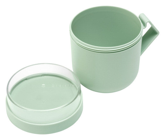 BRABANTIA Suppentasse Make & Take jade green 0.6 l in Jade green, Grün präsentiert im Onlineshop von KAQTU Design AG. Suppenteller ist von BRABANTIA