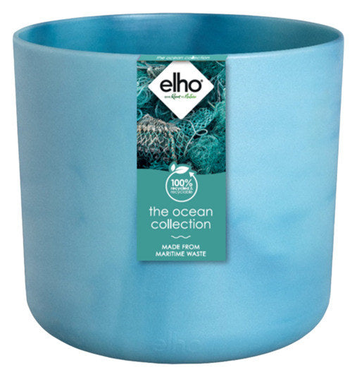 ELHO Topf Ocean rund ø 18.3 cm atlantikblau in Atlantikblau, Blau präsentiert im Onlineshop von KAQTU Design AG. Pflanzentopf Outdoor ist von ELHO
