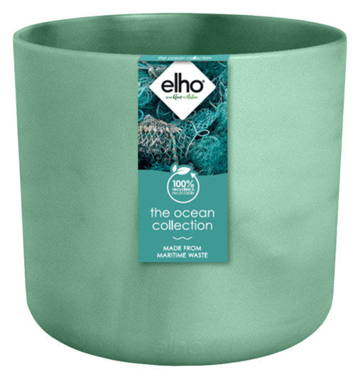 ELHO Topf Ocean rund ø 18.3 cm pazifikgrün in Pazifikgrün, Grün präsentiert im Onlineshop von KAQTU Design AG. Pflanzentopf Outdoor ist von ELHO