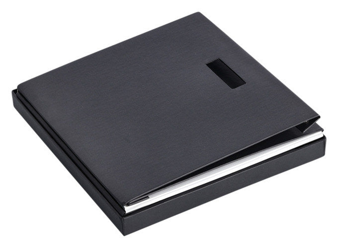 ZELLER Aufbewahrungsbox mit Deckel Karton schwarz 25x35x20 cm in Schwarz präsentiert im Onlineshop von KAQTU Design AG. Aufbewahrungsboxen ist von ZELLER PRESENT