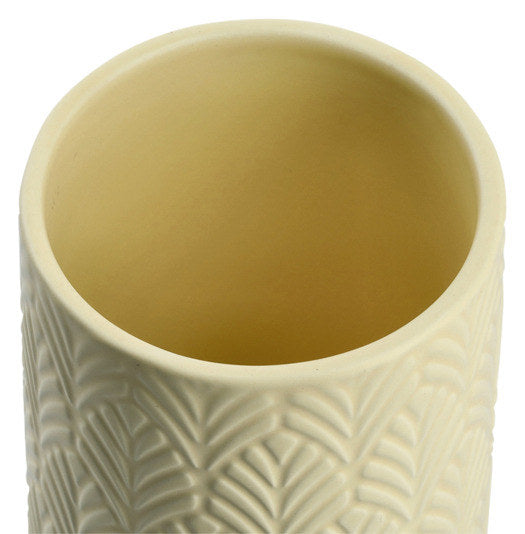 ZELLER Vorratsdose mit Bambusdeckel vanille 0.72 l in Vanille, Gelb präsentiert im Onlineshop von KAQTU Design AG. Vorratsbehälter ist von ZELLER PRESENT