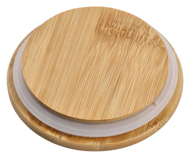 ZELLER Vorratsdose mit Bambusdeckel peach 0.72 l in Peach, Orange präsentiert im Onlineshop von KAQTU Design AG. Vorratsbehälter ist von ZELLER PRESENT