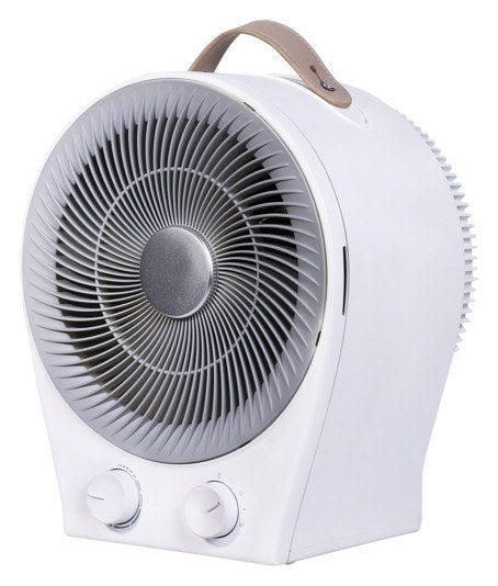 KOENIG Heizlüfter Salerno in Weiss, Grau präsentiert im Onlineshop von KAQTU Design AG. Haushaltshilfen ist von KOENIG