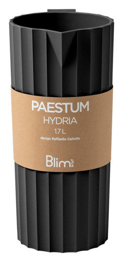 BLIM PLUS Karaffe Hydria carbon black 1.7 l in Carbon black, Schwarz präsentiert im Onlineshop von KAQTU Design AG. Karaffe ist von BLIMPLUS