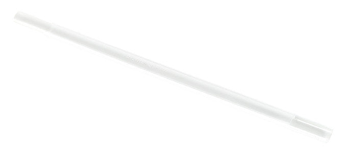 SLIDER STRAW Trinkhalm transparent/weiss 4 Stück 21.5 cm in Weiss präsentiert im Onlineshop von KAQTU Design AG. Trinkhalme ist von SLIDERSTRAW
