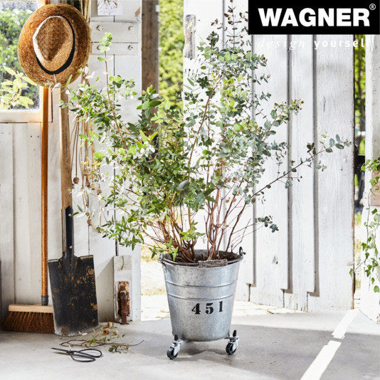 WAGNER Rolluntersetzer 265x375 mm Suncity klein in Grau präsentiert im Onlineshop von KAQTU Design AG. Pflanzenroller ist von WAGNER