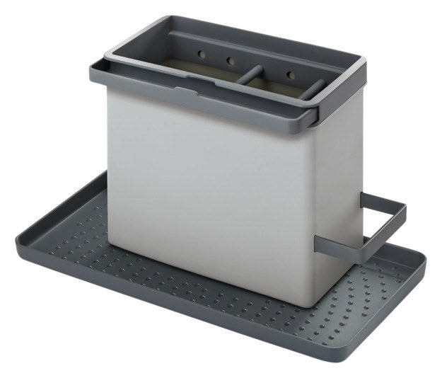 METALTEX Spülbeckenorganizer Tidytex grau/antrazit 24x12.5x14 cm in Grau, Anthrazit präsentiert im Onlineshop von KAQTU Design AG. Haushaltshilfen ist von METALTEX
