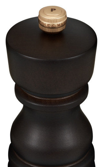 COLE&MASON Pfeffermühle London Buche dunkel 13x5.6x5.6 cm in Dunkelbraun, Braun präsentiert im Onlineshop von KAQTU Design AG. Salz & Pfeffer ist von COLE & MASON