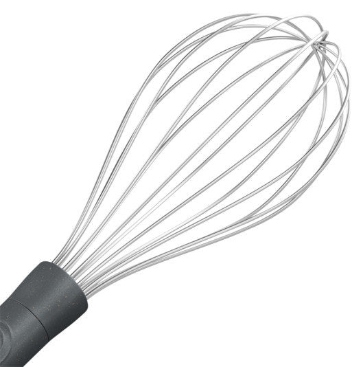 Schneebesen M Edelstahl Weizenstroh Plastik 60x60x260 mm in Grau, Silber präsentiert im Onlineshop von KAQTU Design AG. Schwingbesen ist von ZYLISS