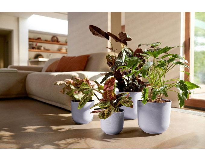 ELHO Pflanzengefäss Jazz rund ø 35 cm lavendel lila in Lavendel lila, Violett präsentiert im Onlineshop von KAQTU Design AG. Übertopf ist von ELHO