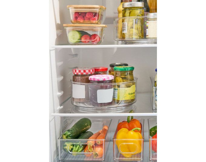 ZELLER Dreh-Organizer transparent ø 23x9 cm in Transparent präsentiert im Onlineshop von KAQTU Design AG. Haushaltshilfen ist von ZELLER PRESENT