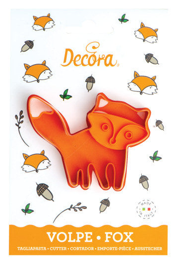 DECORA Ausstecher Fuchs 7.5x10x2 cm in Orange präsentiert im Onlineshop von KAQTU Design AG. Ausstecher ist von DECORA