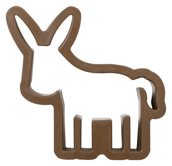 DECORA Ausstecher 2er Esel & Schaf auf Karte in Braun präsentiert im Onlineshop von KAQTU Design AG. Ausstecher ist von DECORA