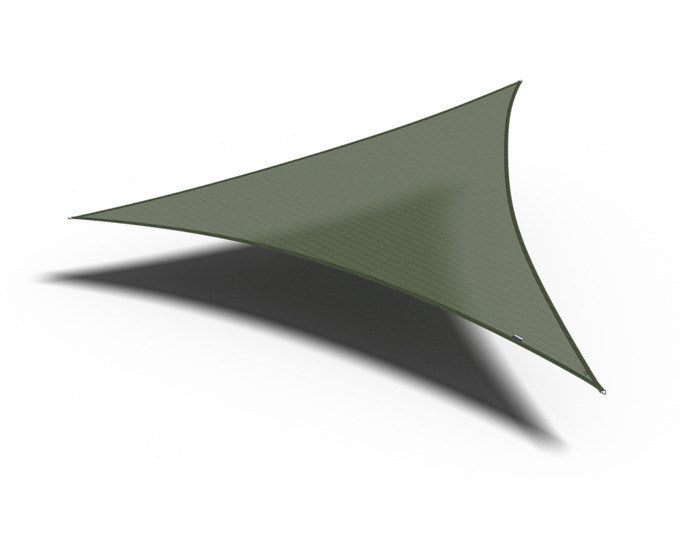 PLATINUM SUN & SHADE Sonnensegel Coolfit Triangle olive 360x360x360 cm in Olive, Grün präsentiert im Onlineshop von KAQTU Design AG. Sonnensegel ist von PLATINUM SUN & SHADE