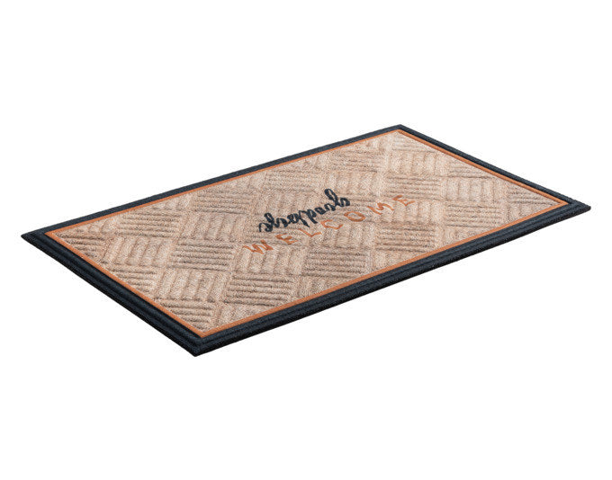 MULTY HOME Fussmatte Lima Seegras beige/anthrazit 45x75 cm in Beige, Braun, Anthrazit, Grau präsentiert im Onlineshop von KAQTU Design AG. Fussmatte ist von MULTY HOME EUROPE