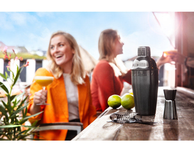 LEOPOLD Barset Start 3-teilig schwarz matt in präsentiert im Onlineshop von KAQTU Design AG. Shaker ist von LEOPOLD