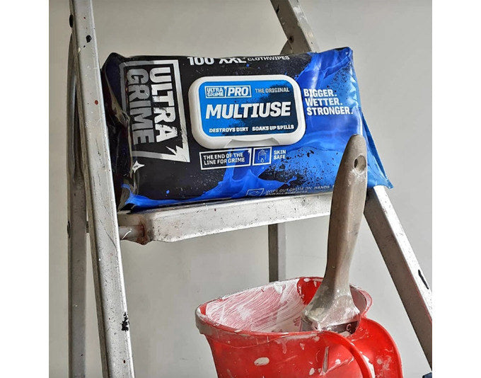 ULTRA GRIME Reinigungstücher Multiuse 100 Stk. in Weiss präsentiert im Onlineshop von KAQTU Design AG. Reinigung & Wäsche ist von ULTRAGRIME