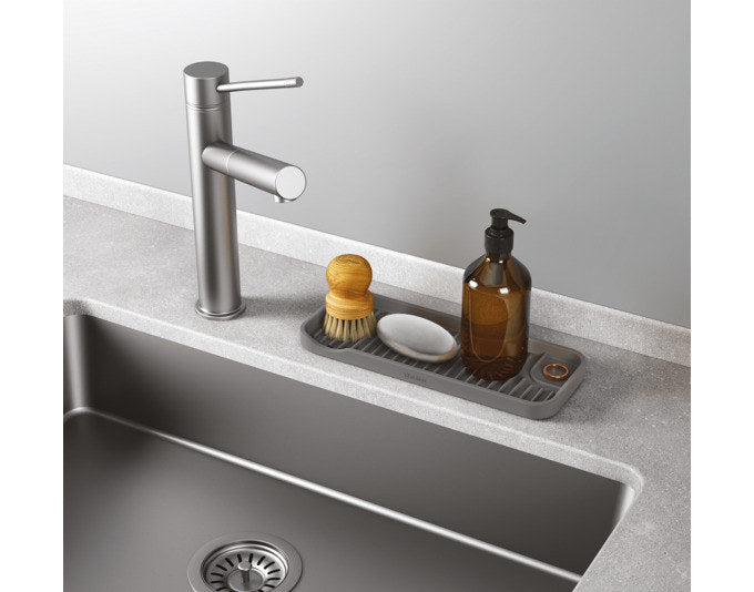 METALTEX Abtropfmatte Tidy-Mat Silikon 23x9x1.5 cm in Grau präsentiert im Onlineshop von KAQTU Design AG. Abtropfgestell ist von METALTEX