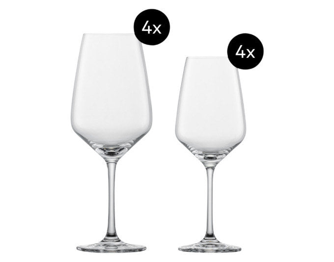 SCHOTT ZWIESEL Weinglasset Tulip 8-teilig in präsentiert im Onlineshop von KAQTU Design AG. Universal Weingläser ist von SCHOTT ZWIESEL