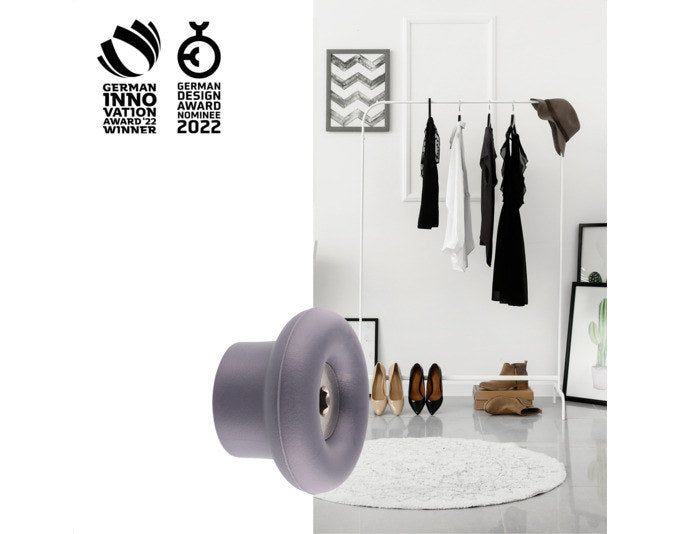 WAGNER Wandhaken Dot hooks4home ø 38x24 mm grau in präsentiert im Onlineshop von KAQTU Design AG. Kleiderhaken ist von WAGNER