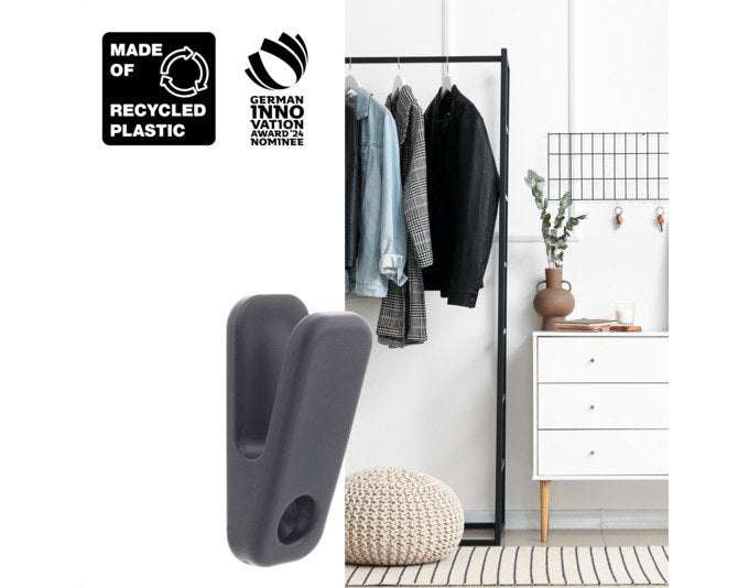 WAGNER Wandhaken 47 x 38 x 75 mm KST in präsentiert im Onlineshop von KAQTU Design AG. Kleiderhaken ist von WAGNER