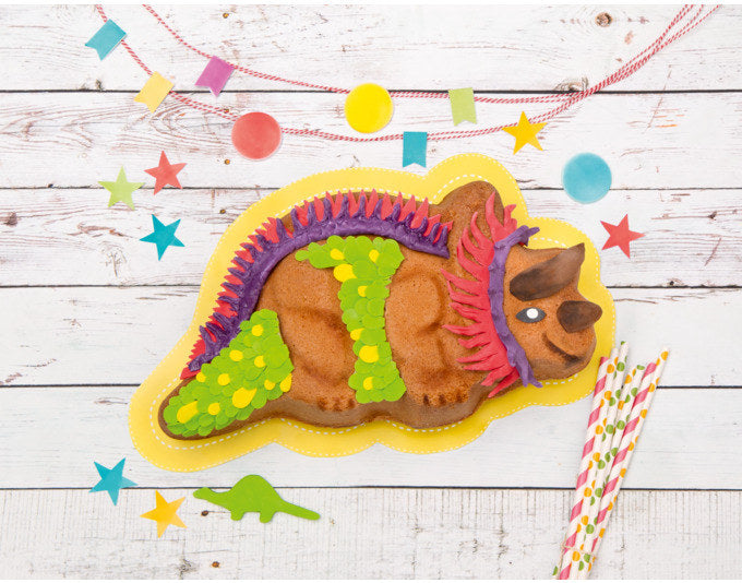STÄDTER Backform KIDS Trixi der Dino 34x28x6.5 cm in präsentiert im Onlineshop von KAQTU Design AG. Backformen ist von STÄDTER