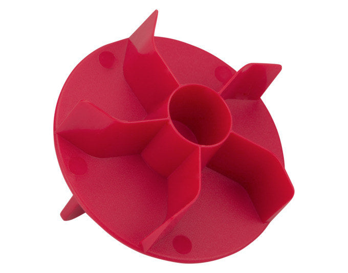 STÄDTER Brötchenstempel Salzsemmel ø 7.5x2 cm rot in Rot präsentiert im Onlineshop von KAQTU Design AG. Küchenhelfer ist von STÄDTER