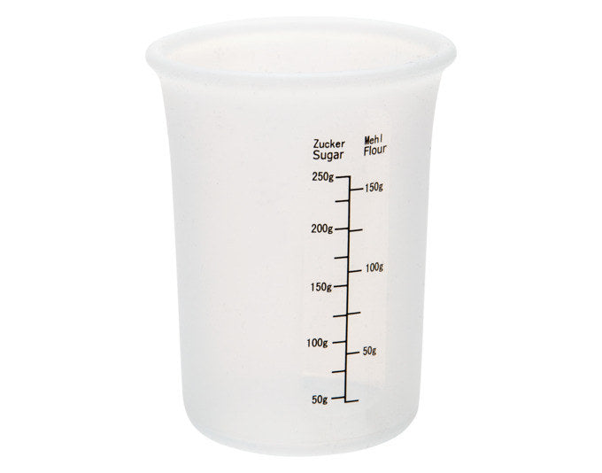 STÄDTER Messbecher 250 ml ø 8x11 cm transparent Silikon in Transparent präsentiert im Onlineshop von KAQTU Design AG. Messbecher ist von STÄDTER