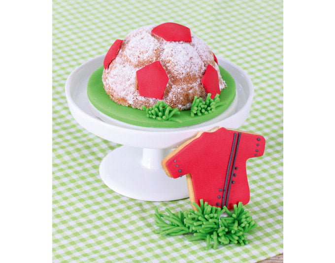 STÄDTER Motivbackformen Mini 2er Set Pepe der Fussball ø 8.5x4 cm in präsentiert im Onlineshop von KAQTU Design AG. Backformen ist von STÄDTER