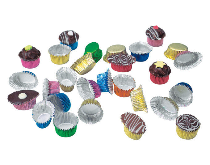 STÄDTER Pralinenkapseln bunt rund und oval je 25 Stück Alu in Assortiert präsentiert im Onlineshop von KAQTU Design AG. Backen ist von STÄDTER
