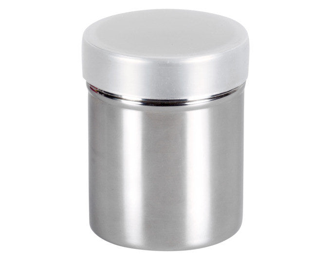 STÄDTER Puderzuckerstreuer mit Deckel ø 7x9 cm Edelstahl in Silber präsentiert im Onlineshop von KAQTU Design AG. Streuer ist von STÄDTER
