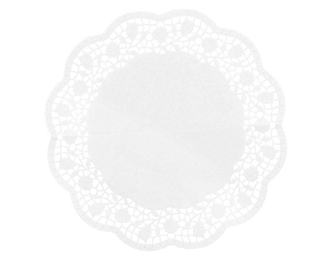 STÄDTER Tortenspitze ø 36 cm weiss rund 6er Papier in Weiss präsentiert im Onlineshop von KAQTU Design AG. Tortenplatte ist von STÄDTER