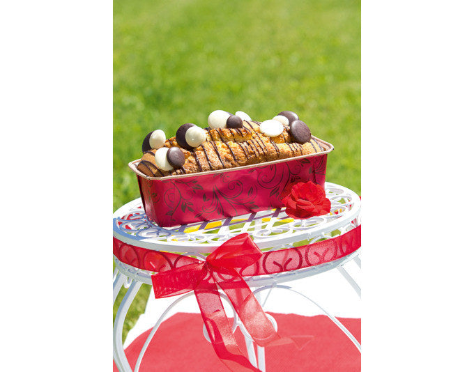 STÄDTER Papier-Backform Kastenform Mini 17.5x7x5 cm rot 6er in Rot präsentiert im Onlineshop von KAQTU Design AG. Cakeformen ist von STÄDTER