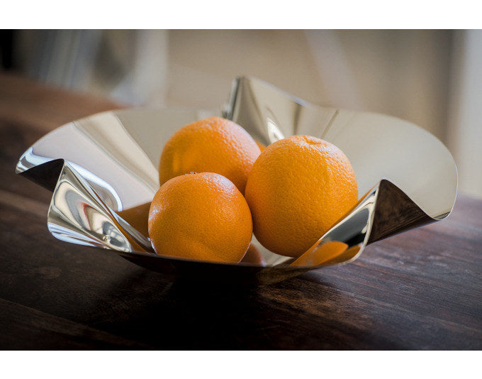 PHILIPPI Schale Margarethe M Inox ø 30 cm in Chrom, Silber präsentiert im Onlineshop von KAQTU Design AG. Schale ist von PHILIPPI