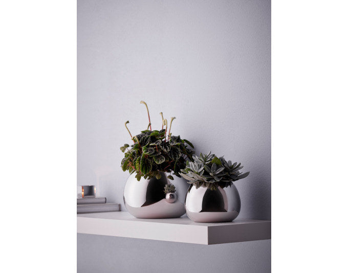PHILIPPI Vase Bella L Inox ø 21x15 cm in Chrom, Silber präsentiert im Onlineshop von KAQTU Design AG. Vase ist von PHILIPPI