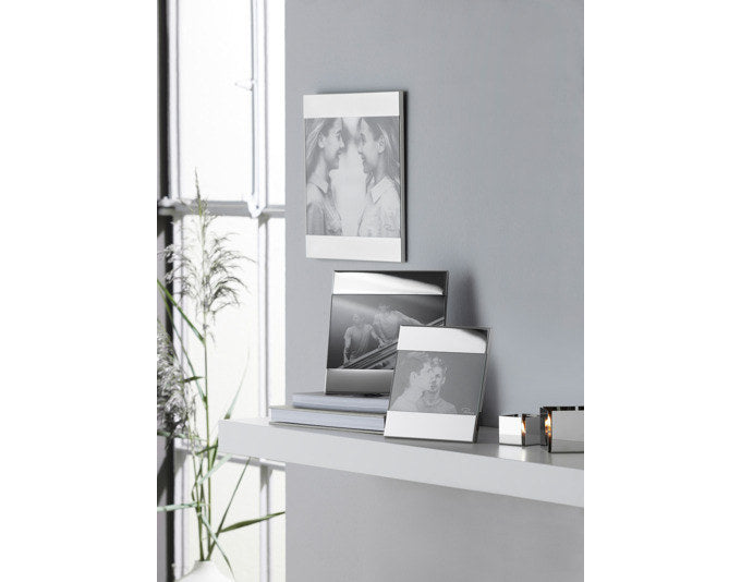 PHILIPPI Bilderrahmen Zak glänzend 10x15 cm in Chrom, Silber präsentiert im Onlineshop von KAQTU Design AG. Bilderrahmen ist von PHILIPPI