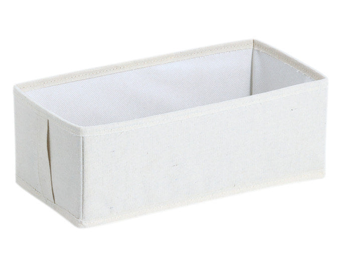 ZELLER Aufbewahrungsbox Polyester/Vlies beige 15x30x11 cm in Beige, Braun präsentiert im Onlineshop von KAQTU Design AG. Aufbewahrungskisten ist von ZELLER PRESENT