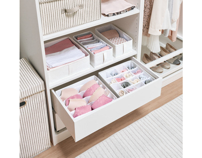 ZELLER Aufbewahrungsbox Polyester/Vlies beige 15x30x11 cm in Beige, Braun präsentiert im Onlineshop von KAQTU Design AG. Aufbewahrungskisten ist von ZELLER PRESENT
