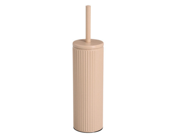 ZELLER WC-Bürstengarnitur Metall mandel ø 9.7x40 cm in Mandel, Braun präsentiert im Onlineshop von KAQTU Design AG. Toilettenbürste ist von ZELLER PRESENT