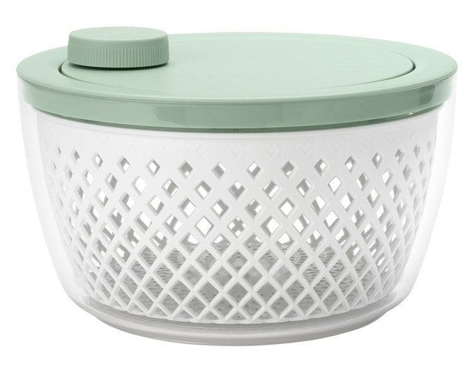 BRABANTIA Salatschleuder Tasty+ jade green in Transparent, Jade green, Grün präsentiert im Onlineshop von KAQTU Design AG. Salatschleudern ist von BRABANTIA