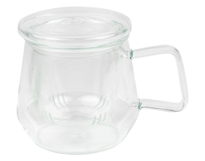 BREDEMEIJER Teeglas mit Filter und Deckel 350 ml in Transparent präsentiert im Onlineshop von KAQTU Design AG. Trinkgläser ist von BREDEMEIJER