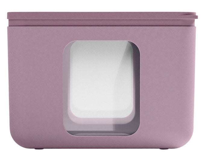 BLIM PLUS Vorratsdose Quadro XS mauve 10x10x7.8 cm PEEK BOX Collection in Mauve, Violett präsentiert im Onlineshop von KAQTU Design AG. Vorratsbehälter ist von BLIMPLUS