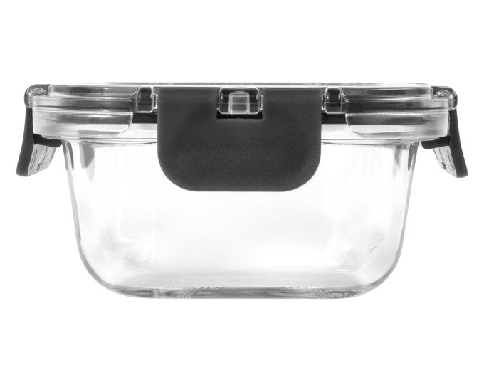 ZYLISS Vorratsbehälter Glas 0.37 l 15.5x11.5x5.5 cm in Grau, Transparent präsentiert im Onlineshop von KAQTU Design AG. Vorratsbehälter ist von ZYLISS