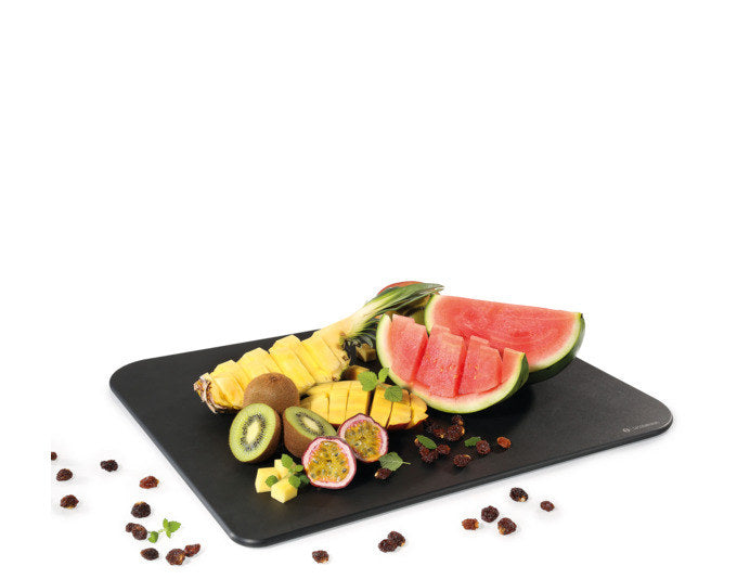 ZASSENHAUS Schneidbrett Comfort Plus 49.5x38x0.7 cm in Schwarz präsentiert im Onlineshop von KAQTU Design AG. Schneidbrett ist von ZASSENHAUS
