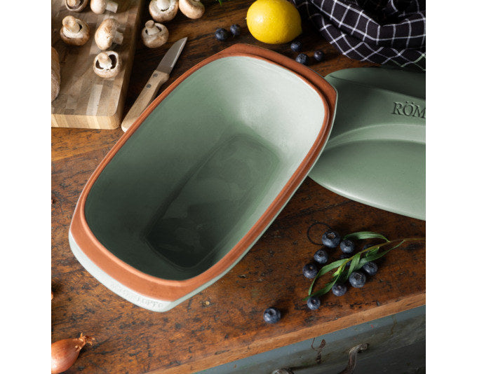 RÖMERTOPF Bräter Culinario 3.0 l 35x20.5x16.5 cm grün in Grün präsentiert im Onlineshop von KAQTU Design AG. Bräter ist von RÖMERTOPF